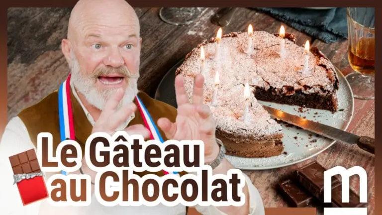 Le gâteau au chocolat