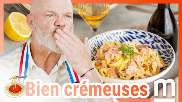 Les pâtes au saumon