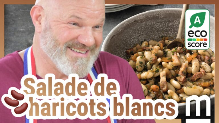 La salade de haricots blancs