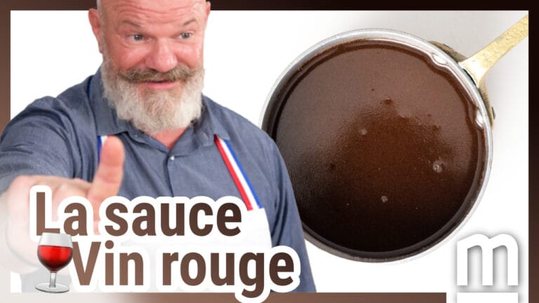 La sauce vin rouge